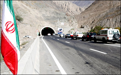 افتتاح قطعه‌ای ۶ کیلومتری از پروژه چهارخطه محور هراز با حضور وزیر راه و شهرسازی