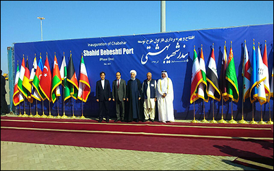 افتتاح فاز نخست بندر شهید بهشتی چابهار