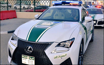 توقیف هشتاد خودرو به جرم مسابقه در خیابان‌های دوبی