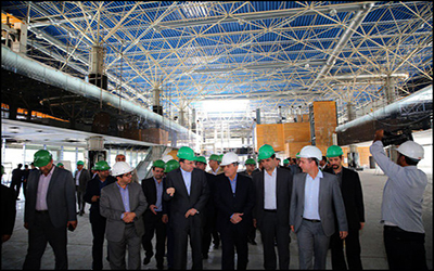 بازدید رئیس سازمان راهداری از پایانه جدید شرق تهران