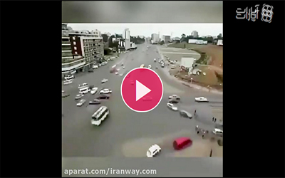 رانندگی در اتیوپی بدون چراغ قرمز و بدون ترافیک