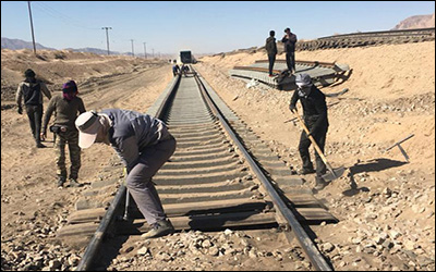اتصال معدن جلال آباد و کارخانه فولاد زرند ایرانیان کرمان به شبکه ریلی