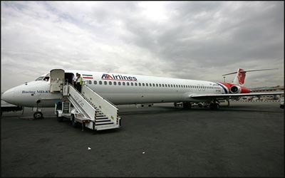 فرود اضطراری پرواز ساری - بندرعباس در فرودگاه مهرآباد