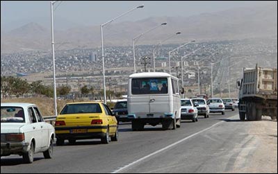 رشد ۱۳ درصدی تردد وسایل نقلیه در جاده های خراسان شمالی