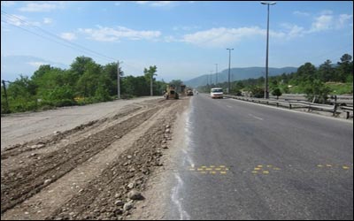 عملیات شانه‌سازی محور ترانزیتی صائین‌قلعه ـ عمیدآباد