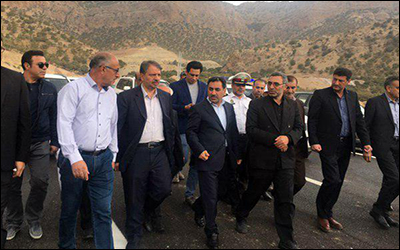 بازدید مدیرعامل شرکت ساخت از مسیرهای منتهی به مرز مهران