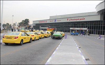 افزایش ناوگان تاکسیرانی در فرودگاه مهرآباد برای استقبال از مسافران نوروزی