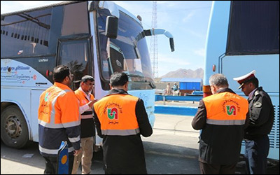 بازدید و کنترل ۵۳۳ دستگاه ناوگان حمل و نقل عمومی بار و مسافر در سیستان و بلوچستان
