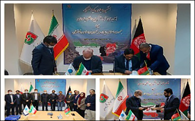 امضا توافقنامه هشتمین اجلاس کمیته مشترک همکاری حمل ‌و نقل جاده‌ای میان ایران و افغانستان