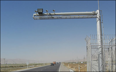 نصب ٤ دستگاه دوربین ثبت تخلف و پلاک خوان در محورهای مواصلاتی اسلامشهر