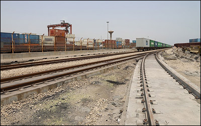 بهره برداری از ۸۰۰ متر خطوط جدید ریلی با هدف توسعه حمل و نقل چندوجهی در بندر شهید رجایی