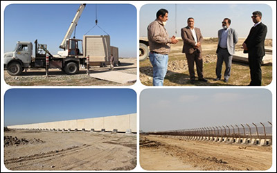 توسعه سطوح پروازی فرودگاه شهید سلیمانی اهواز با جابجایی دیوار ضلع جنوبی