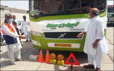 بازدید فنی نزدیک به ۵۰۰ دستگاه ناوگان حمل و نقل عمومی جاده ای جنوب سیستان و بلوچستان
