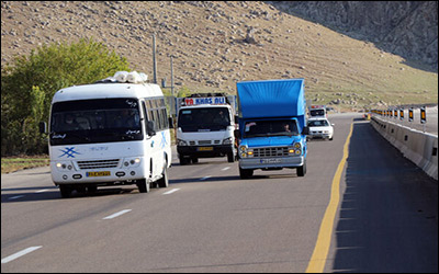 عبور ۲ میلیون وسیله نقلیه از مبادی ورودی استان سمنان در دی‌ ماه سال جاری