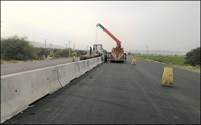 انجام عملیات بهسازی و ایمن سازی محور کهورستان – لار برای ایام نوروز