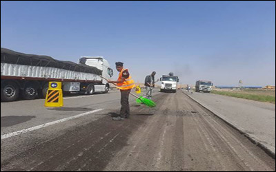 آغاز فعالیت ۴ اکیپ اصلاح و بهسازی در آزادراه زنجان - قزوین