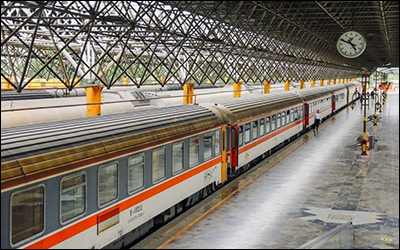 مدت زمان توقف واگن ها در ایستگاه ها ، معیاری برای سنجش بهره وری شبکه و ناوگان ریلی