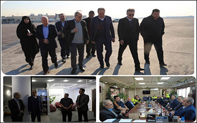مهرآباد ؛ نخستین فرودگاه میزبان سرپرست شرکت فرودگاه‌ها
