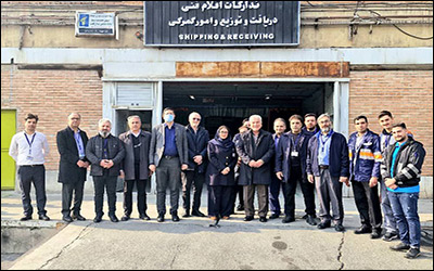 بازدید مدیرعامل هما از بخش‌های مختلف مجموعه مهندسی و تعمیرات فرودگاه مهرآباد