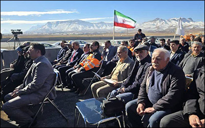 افتتاح تقاطع غیرهمسطح هفشجان در استان چهارمحال و بختیاری