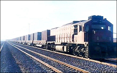 ورود نخستین محموله ریلی شکر ترانزیتی از ایران به افغانستان از طریق مرز شمتیغ