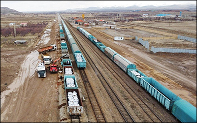 رشد ۲۱۸ درصدی صادرات ریلی از راه آهن شمالغرب