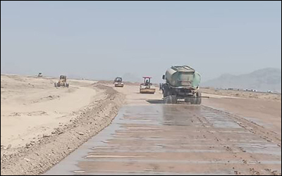 پیشرفت ساخت بزرگراه خاش – سراوان با هدف تقویت مبادلات تجاری ایران و پاکستان