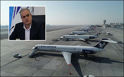 توقف پنج ساعته پروازهای فرودگاه بین‌المللی مهرآباد در روز چهاردهم خرداد ماه