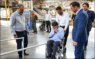 تسریع در مناسب‌سازی ایستگاه‌های راه‌آهن برای معلولین در دستور کار وزارت راه و شهرسازی