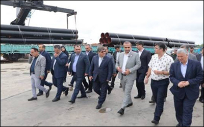 بازدید مدیرعامل راه‌آهن از مسیر ریلی رشت – بندر کاسپین