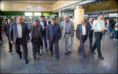 بازدید معاون وزیر راه و شهرسازی از راه‌آهن تهران و ارزیابی خدمات مسافری