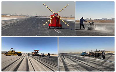 پایان عملیات بهسازی و اجرای روکش آسفالت باند ۳۱ راست فرودگاه بین‌المللی مشهد