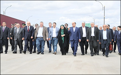 بازدید وزیر راه و شهرسازی از پروژه راه آهن رشت - آستارا  ۳۴ کیلومتر از اراضی تملک شده برای مطالعات نقشه برداری تحویل روسیه شد