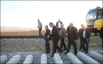 دوخطه‌سازی راه‌آهن زنجان – قزوین در مراحل پایانی