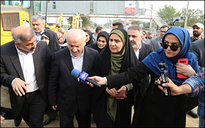 پل سه‌راه جویبار تا دو ماه آینده به بهره‌برداری می‌رسد