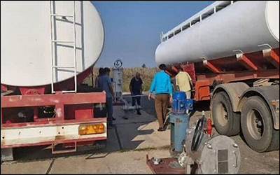 آغاز عملیات نصب و راه‌اندازی سامانه سوخت‌گیری موقت در فرودگاه پارس‌آباد مغان
