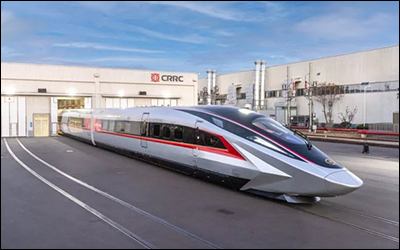 چین با سریع‌ترین قطار جهان رکوردشکنی کرد  ثبت سرعت ۴۵۰ کیلومتر بر ساعت