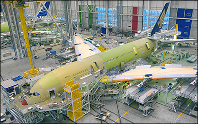 ایرباس دومین خط مونتاژ خود را در چین راه‌اندازی کرد  افزایش ظرفیت تولید خانواده A320