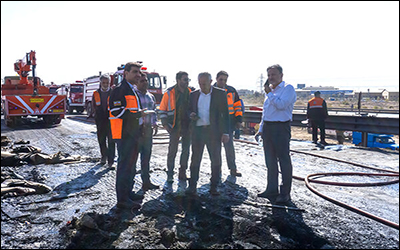 انفجار در کمربندی یزد زنگ خطر ضرورت احداث کمربندی شرقی را به صدا درآورد