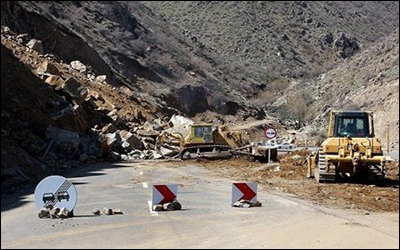 آغاز عملیات حذف نقاط حادثه خیز محور سورشجان - سودجان