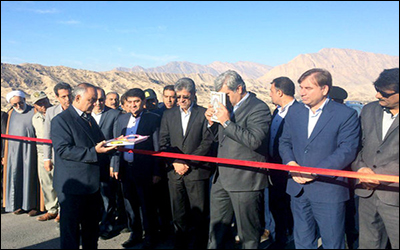 افتتاح پروژه های راه روستایی در شهرستان دشتستان