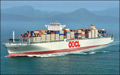 رشد ۷ درصدی جابجایی در خط کانتینری OOCL