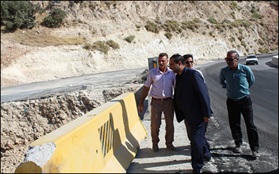 احداث پل زیرگذر ارغوان در شهر ایلام