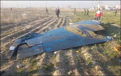 انتشار گزارش اولیه سانحه پرواز ۷۵۲ هواپیمایی اوکراین اینترنشنال