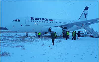 انتشار گزارش اولیه حادثه پرواز تهران - کرمانشاه