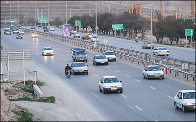 کاهش تردد خودرو در محورهای مواصلاتی خوزستان طی سه ماه نخست سال