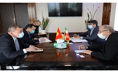 دیدار سفیر جمهوری قرقیزستان با رئیس سازمان راهداری