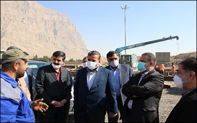 راه اندازی قرارگاه مونتاژ پل‌های خرپایی غرب کشور در راهدارخانه بیستون کرمانشاه