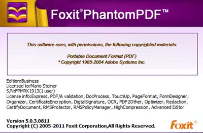 Foxit Reader اجرا کننده فایل های PDF