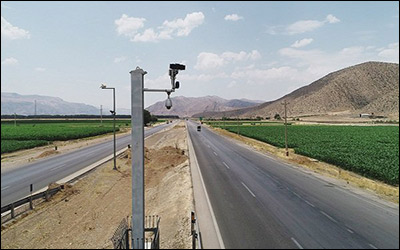 وجود ۴۱ دوربین نظارت تصویری در محورهای مواصلاتی استان زنجان